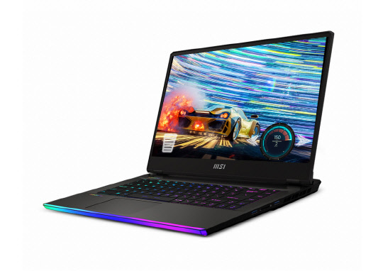 삼성디스플레이의 240㎐ 고주사율 OLED 패널이 탑재된 MSI 게이밍 노트북 신제품. <삼성디스플레이 제공>